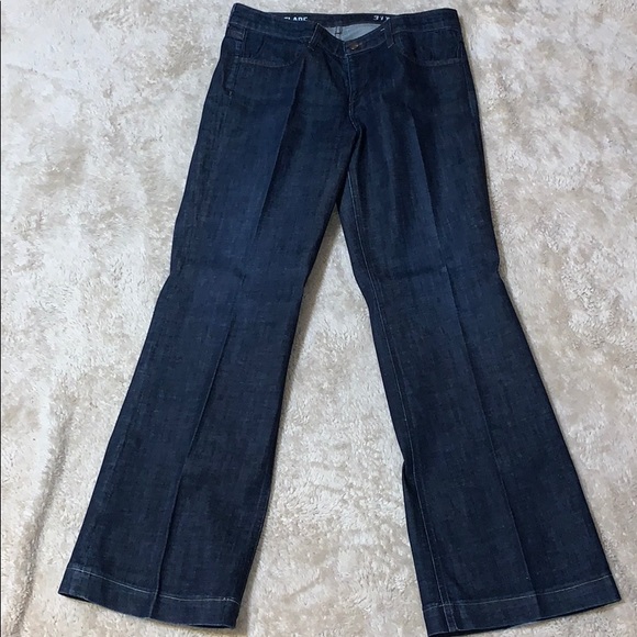 J Crew High Heel Flare Denim Jeans Size 31 T